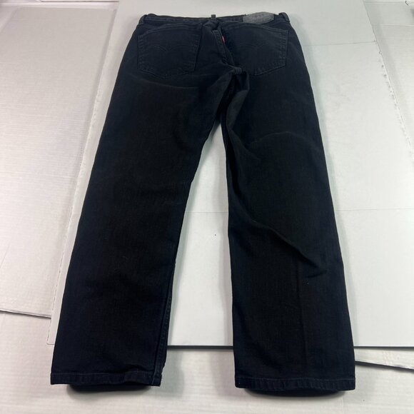 Levi's Jeans Men 33x29* 559 Relaxed Straight Black Faded Stretch Denim Tag 32x30 - Picture 8 of 16